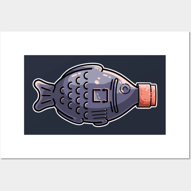 Cute Soy Fish Wall Art by freeves